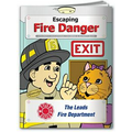 Escaping Fire Danger w/ Fiera the Cat Coloring Book